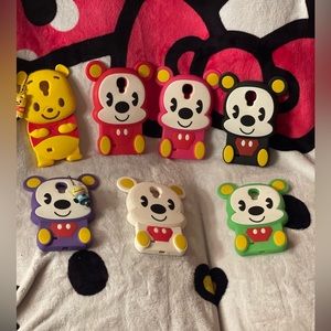 Hello Kitty and Mickey Mouse cases